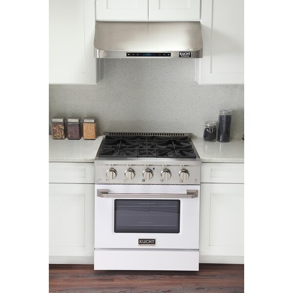 30 in. 4.2 cu. ft. Dual Fuel Range for Natural Gas with Sealed Burners and Convection Oven with Optional Color Door