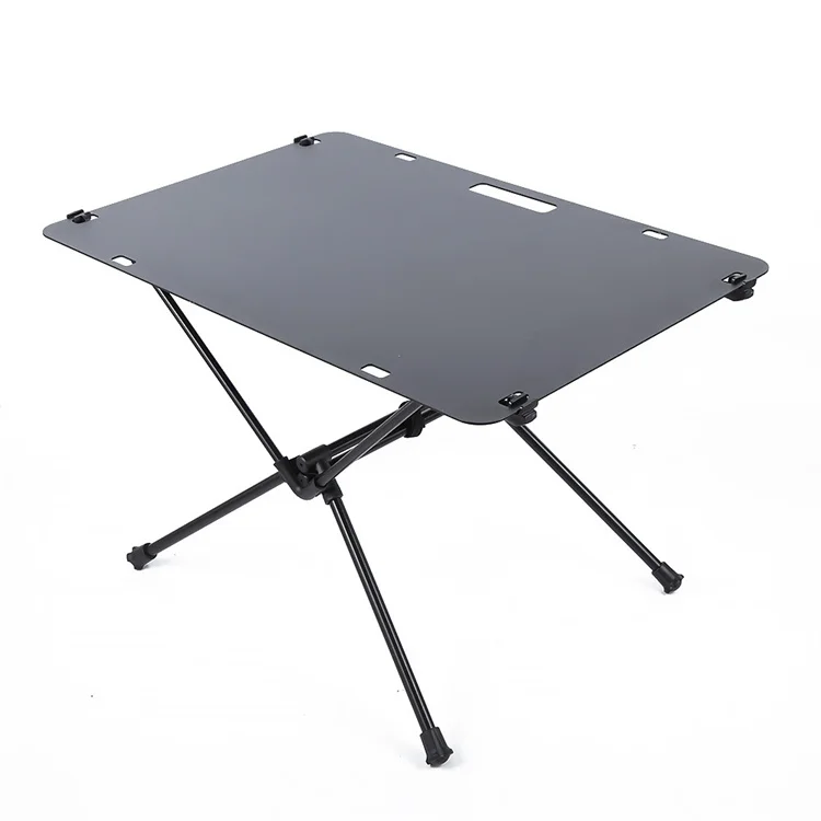 Custom Outdoor Portable Aluminum oy Folding Camping Table Foldable Lightweight Barbecue Picnic Tables