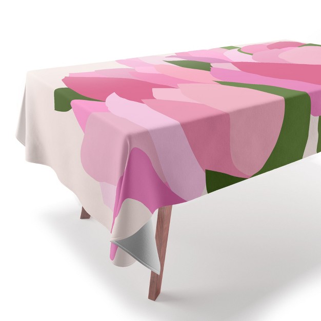 Daily Regina Designs Fresh Tulips Abstract Floral Tablecloth Deny Designs