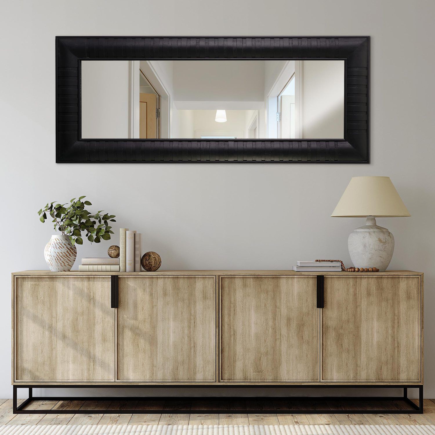 Head West Full Length Framed Wall Mirror