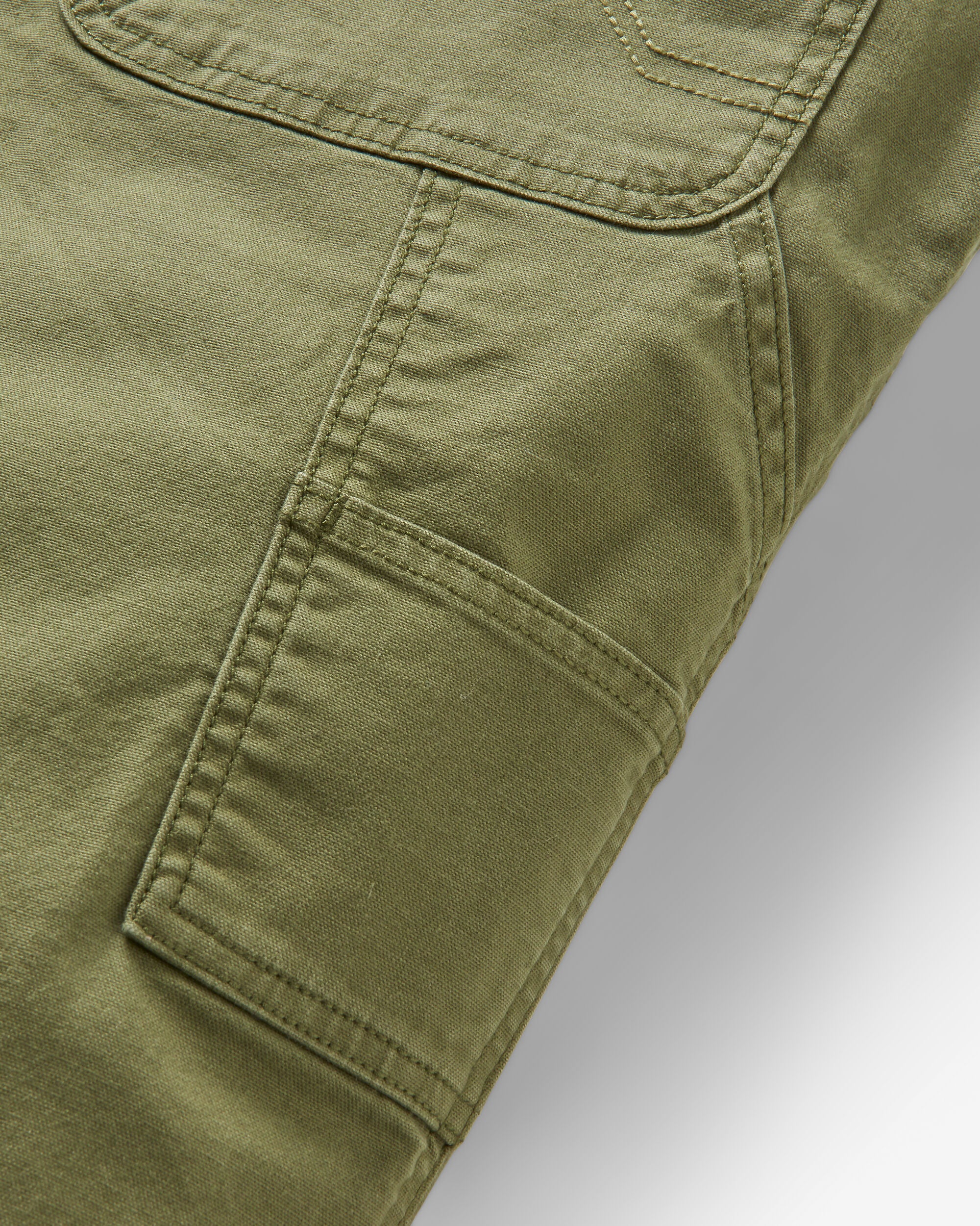 Vantage Organic Cotton Canvas Trouser - Khaki