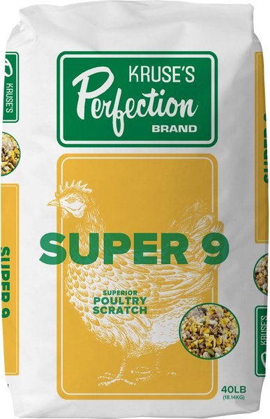 Kruse's Perfection Brand Super 9 Superior Scratch Poultry Feed