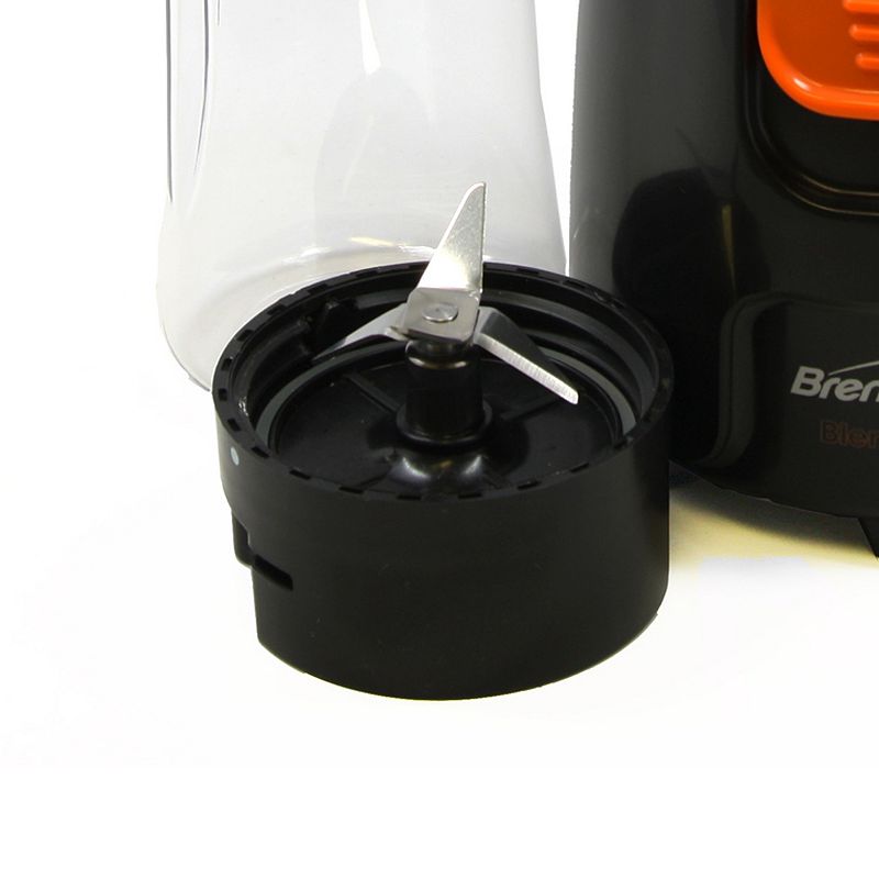 Brentwood Blend-To-Go Personal Blender in Black and Orange