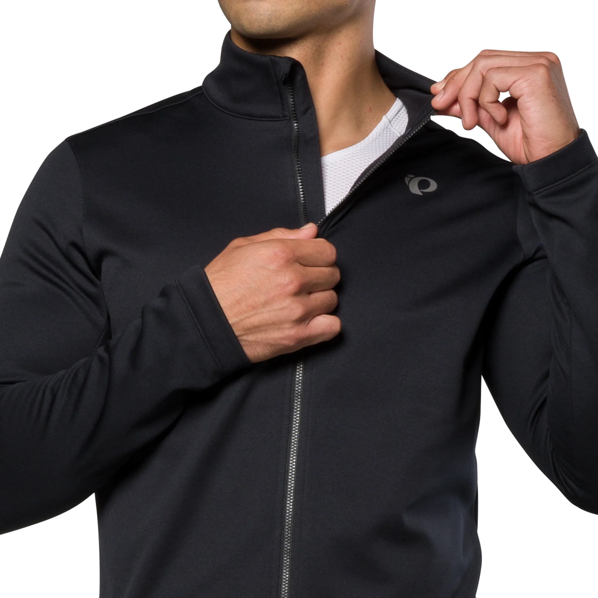 Pearl Izumi Quest Thermal Long Sleeve Road Jersey - Black