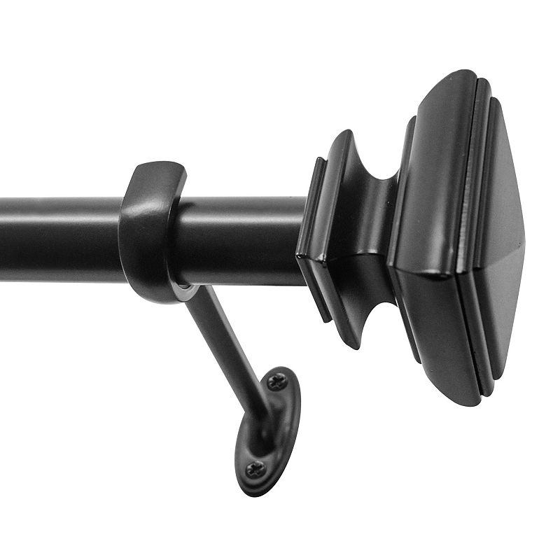 Decopolitan Square Adjustable Curtain Rod