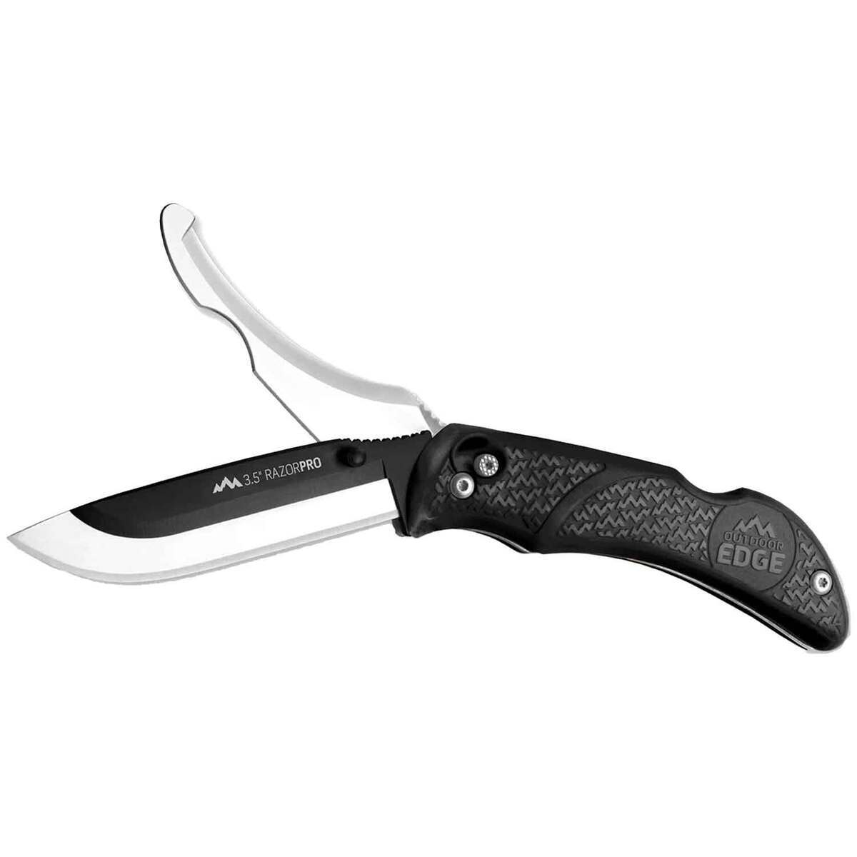 Outdoor Edge RazorPro Double Blade 3.5 inch Folding Knife