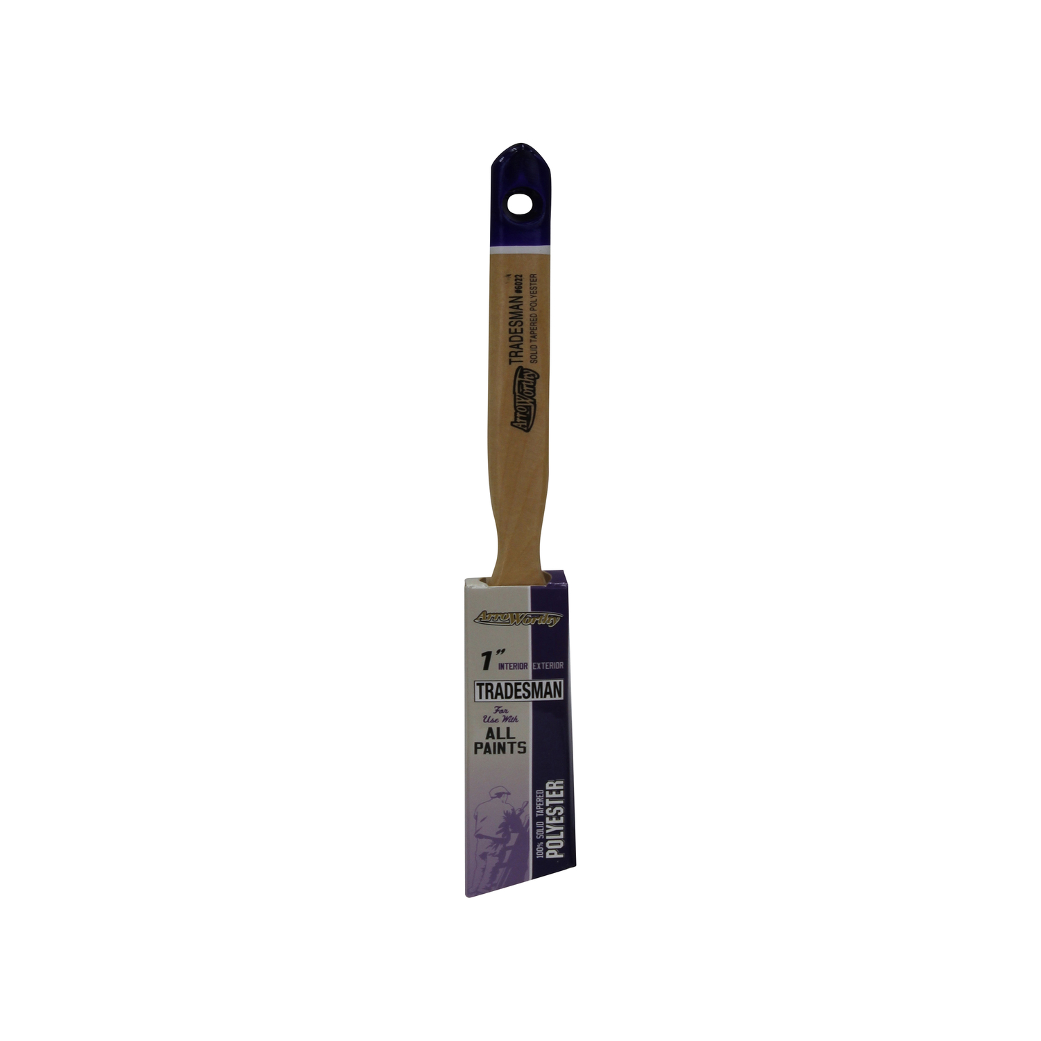 ArroWorthy Tradesman 1 in. Angle Paint Brush