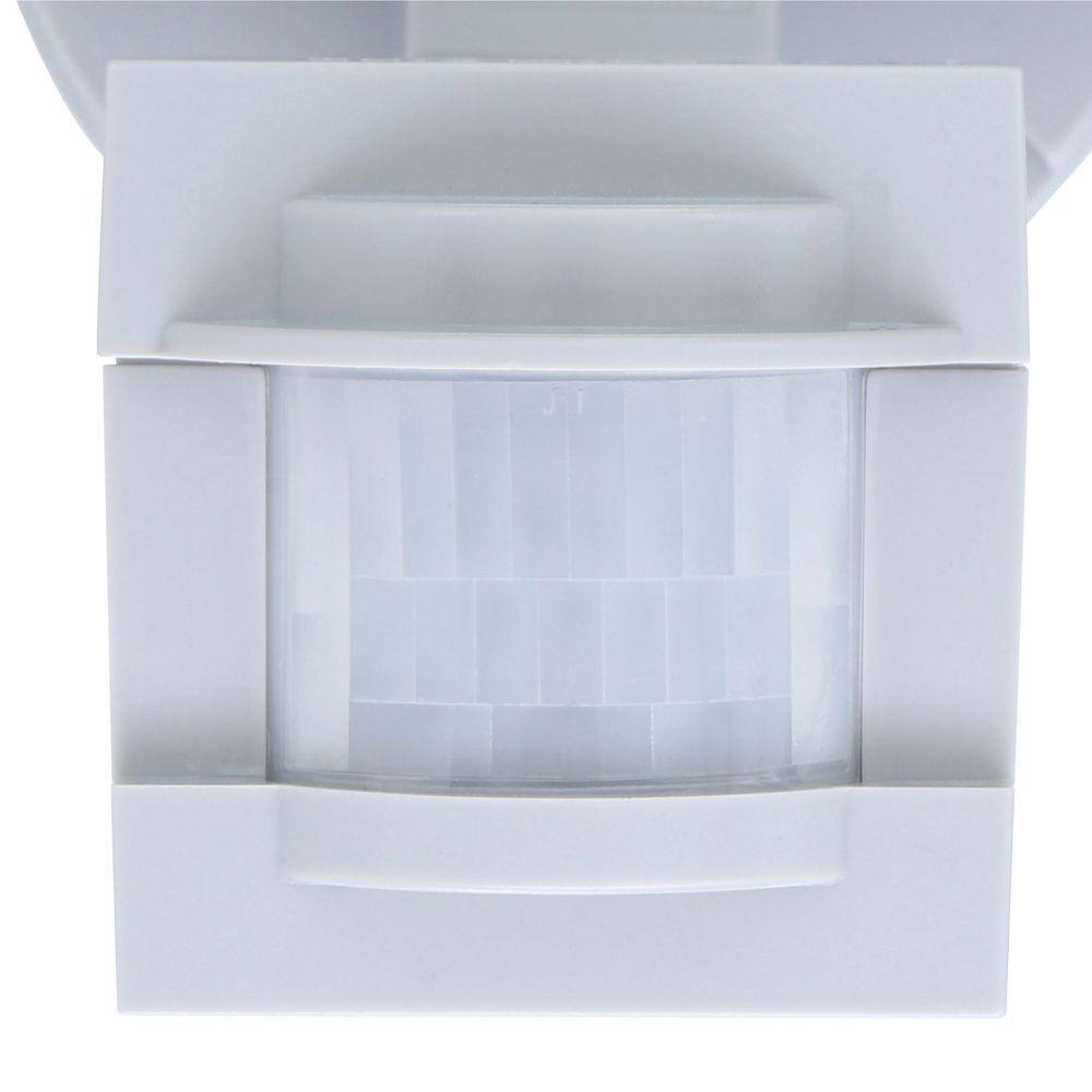 Defiant 110 Degree Motion Sensor Grey Two-Light Outdoor Flood Light DFI-5408-GR