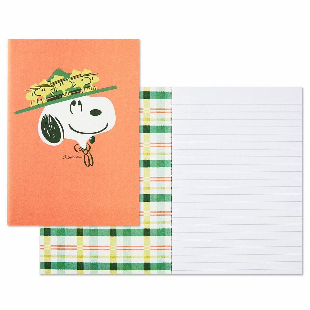 Hallmark  Peanuts® Beagle Scouts Assorted Notebooks, Pack of 3