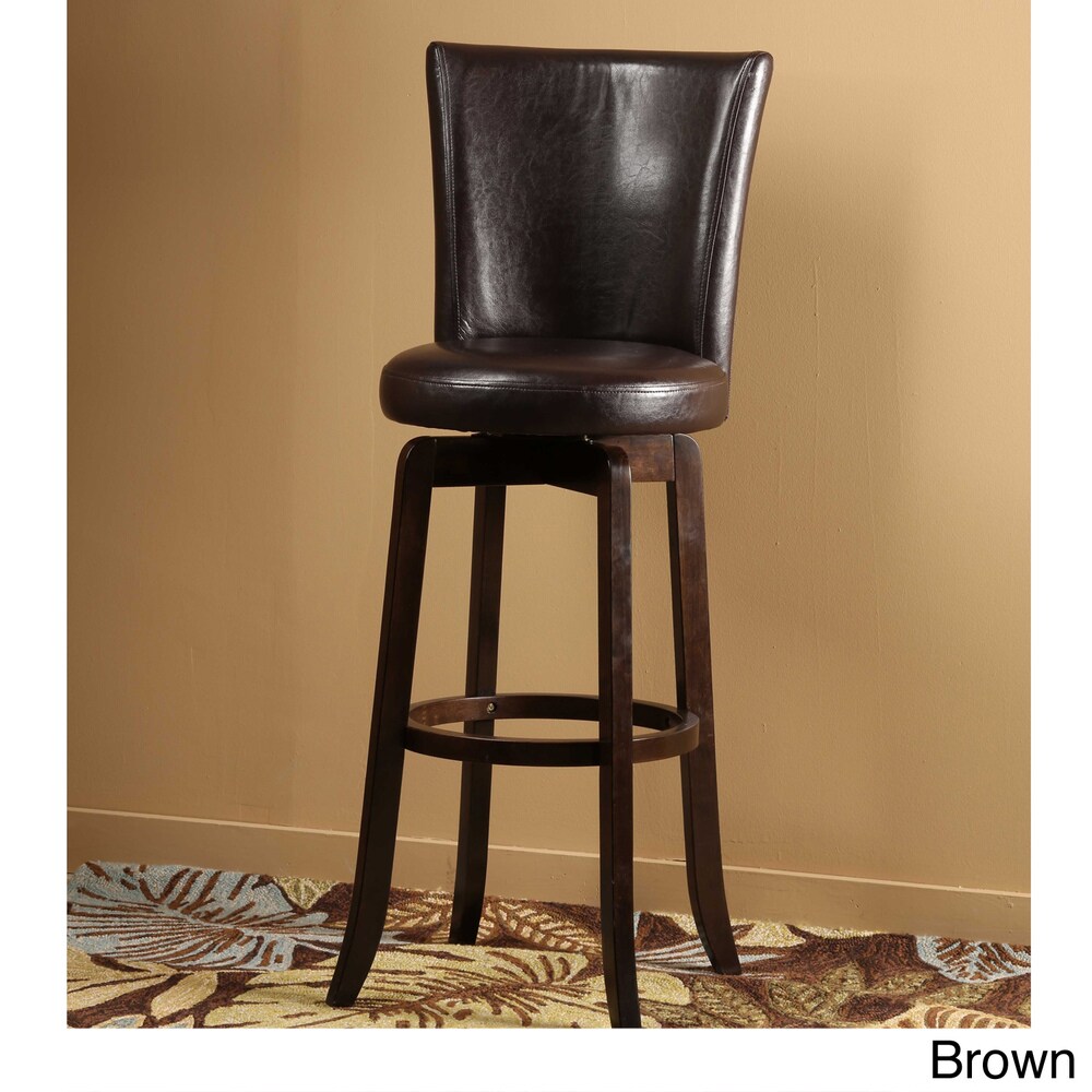 Hillsdale Copenhagen Wood Swivel Stool