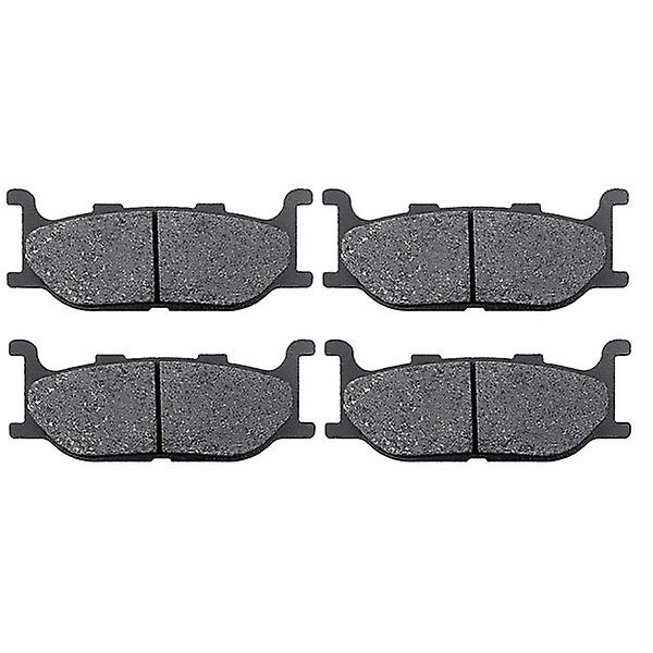 Front Brake Pads Compatible with 2006-2010 Yamaha XVZ 1300 Royal Star Midnght Tour - Non-Metallic Organic NAO Brake Pads Set