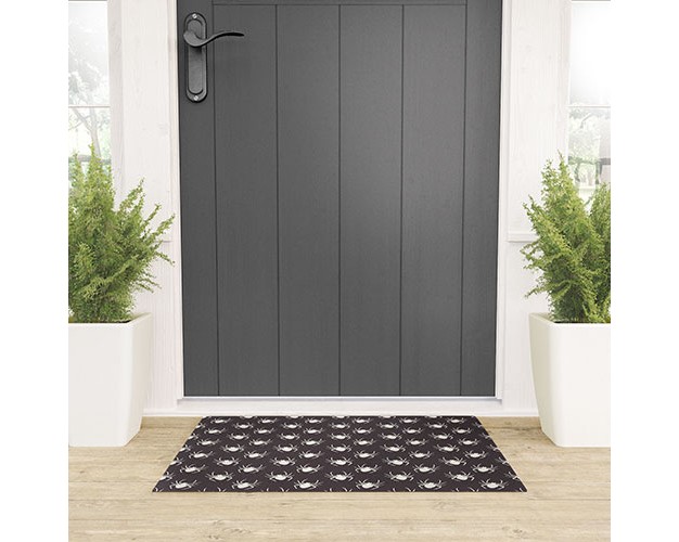 Avenie Halloween Spiders Welcome Mat Society6