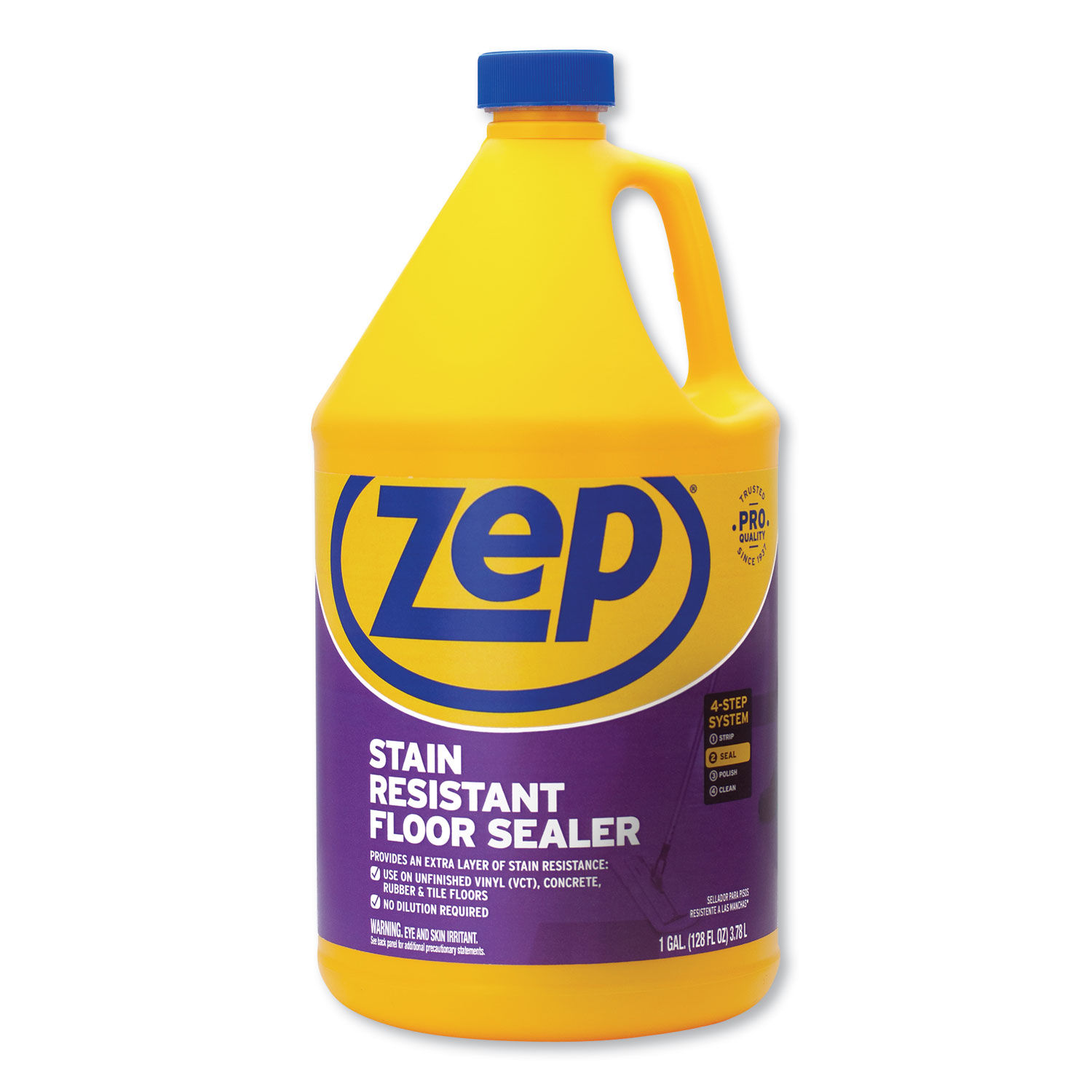 Stain Resistant Floor Sealer by Zep Commercialandreg; ZPEZUFSLR128CT