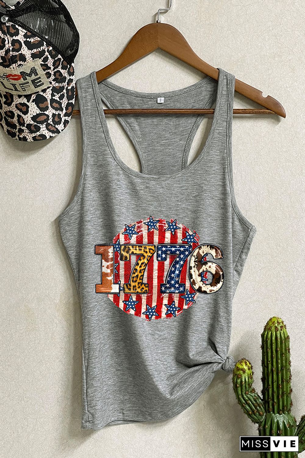 1776 Independence Day Date Year Tank Top