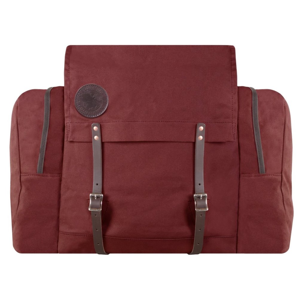 64 Liter Capacity Burgundy Canvas Camp Kitchen Pack