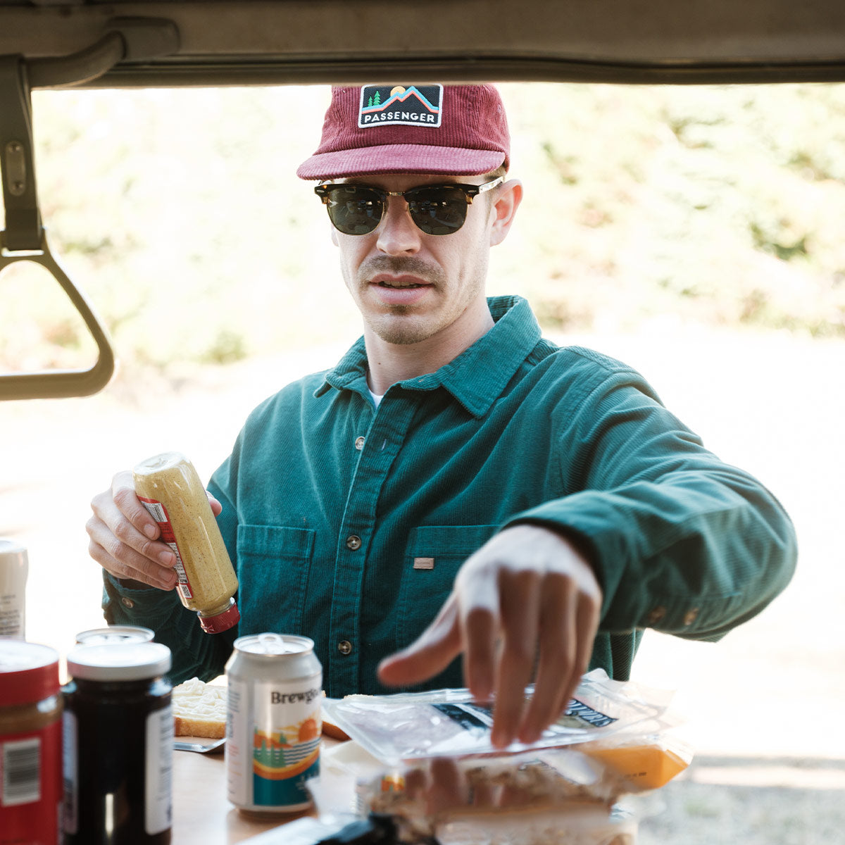 Backcountry Corduroy Shirt - Storm Green