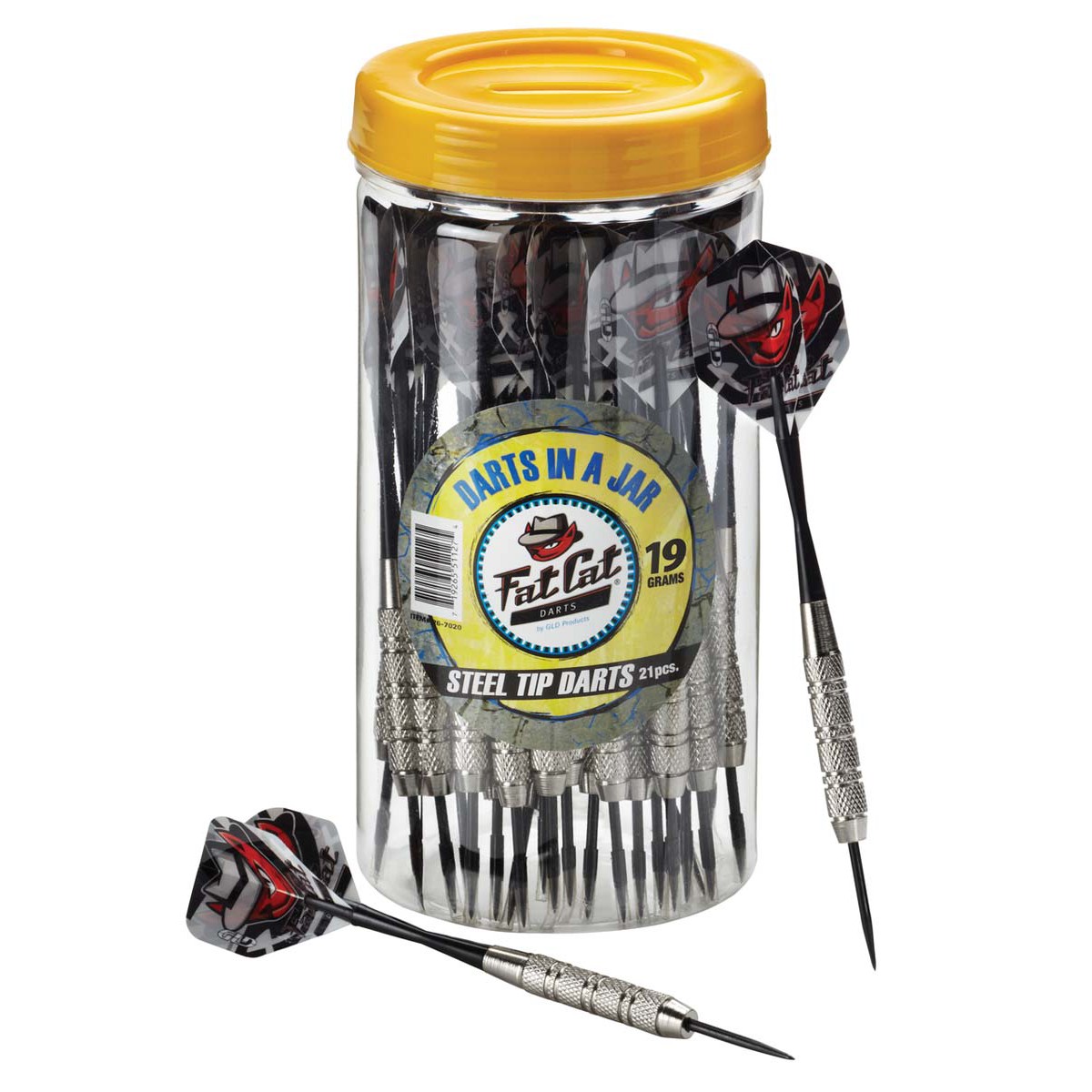 Fat Cat Darts In A Jar Steel Tip Darts