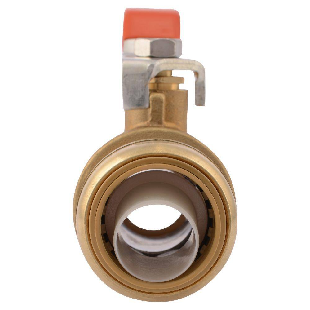 SharkBite 1 in. Push-to-Connect Brass Ball Valve 22223-0000LF