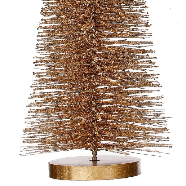 15/18/24 Glitter Bristle Tree Set of 3