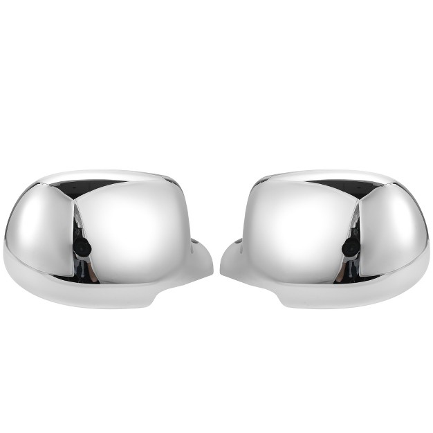 Unique Bargains For Gmc Sierra 3500 2001 2006 Chrome Plated Power Full Mirror Cover Cap 1 Pair