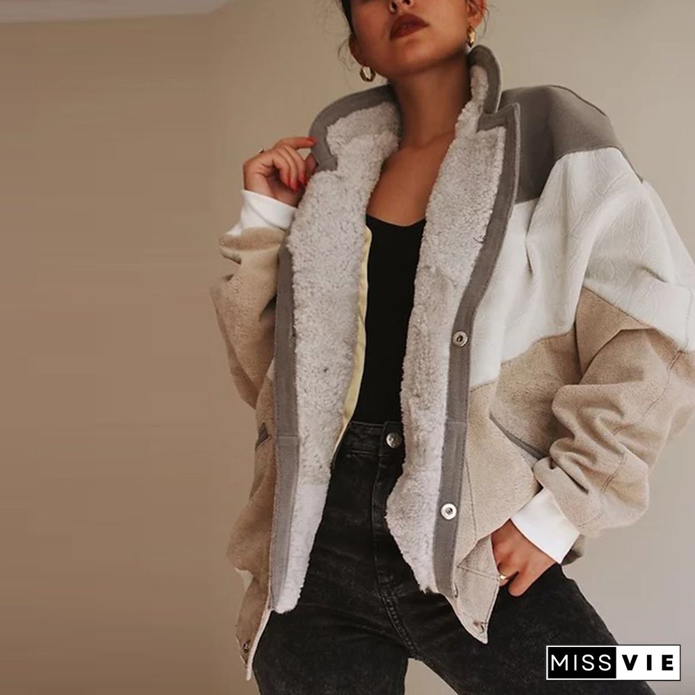 Vintage Striper Women's Cotton Jacket