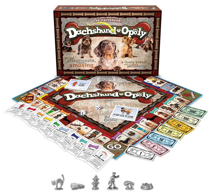 MasterPieces Puzzles Late for the Sky Dachshund-Opoly