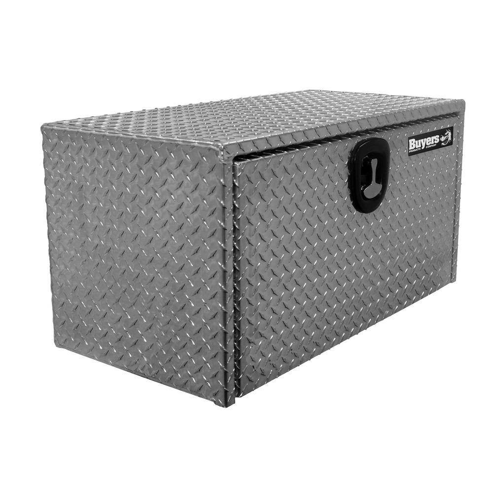 Buyers Products Company 24 in. x 24 in. x 30 in. Diamond Plate Tread Aluminum Underbody Truck Tool Box 1735133