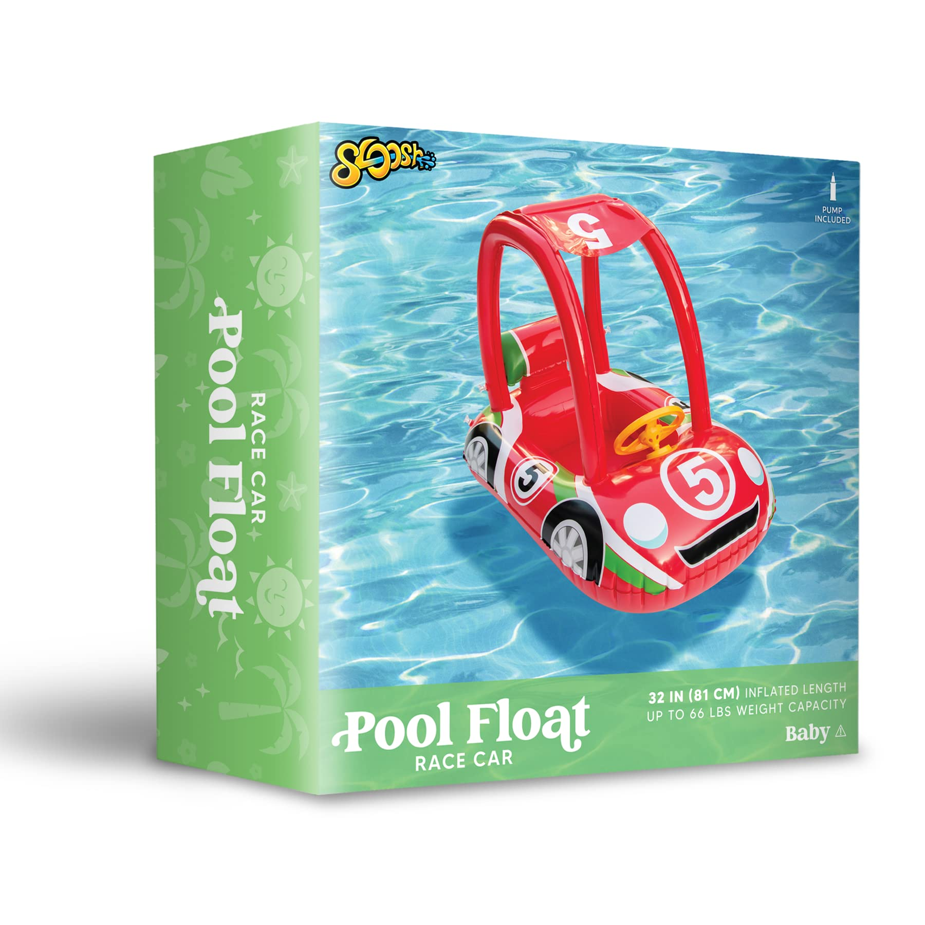 Clearance - Car Shaped Infants Float Boat