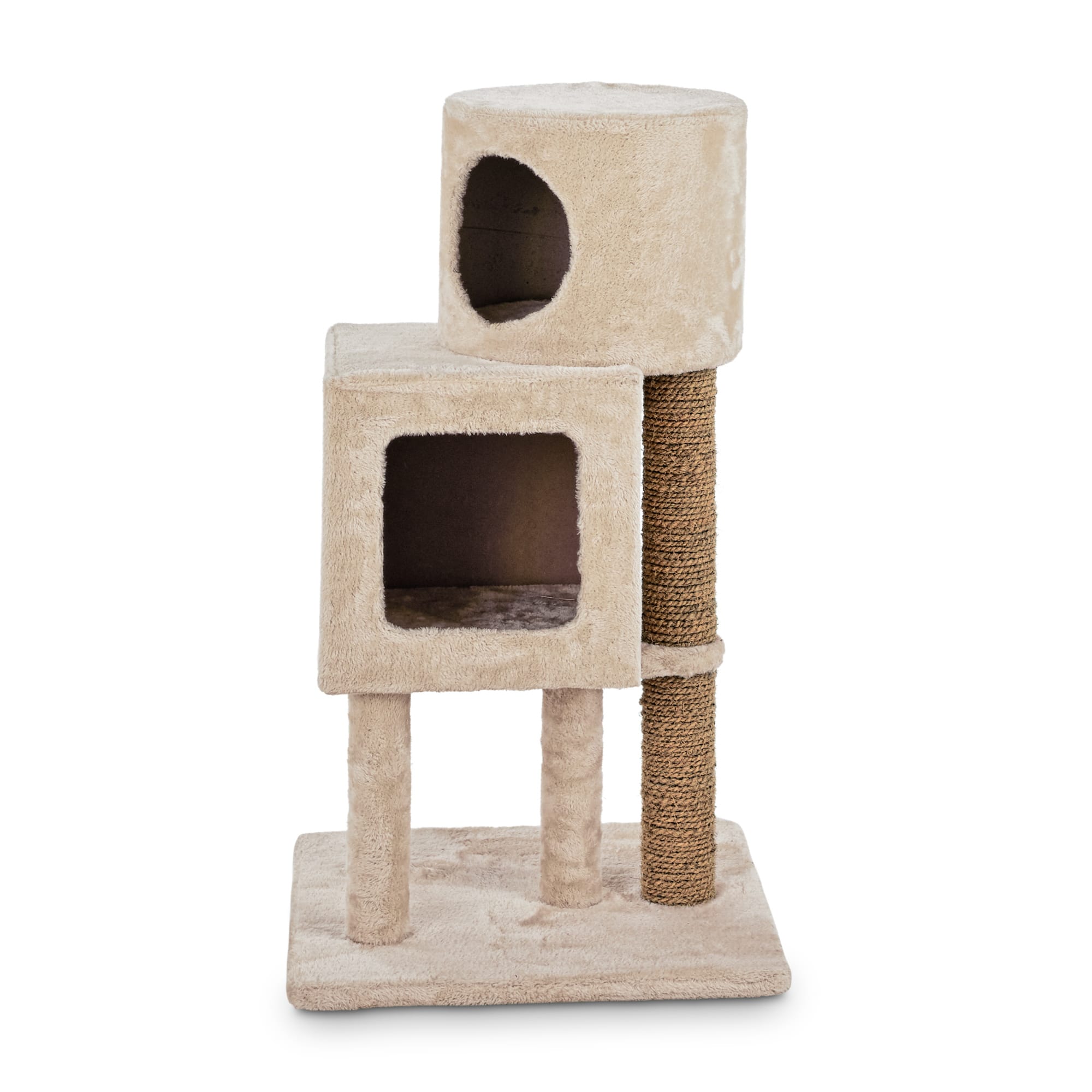 Animaze Double Cat Condo with Scratching Post， 19