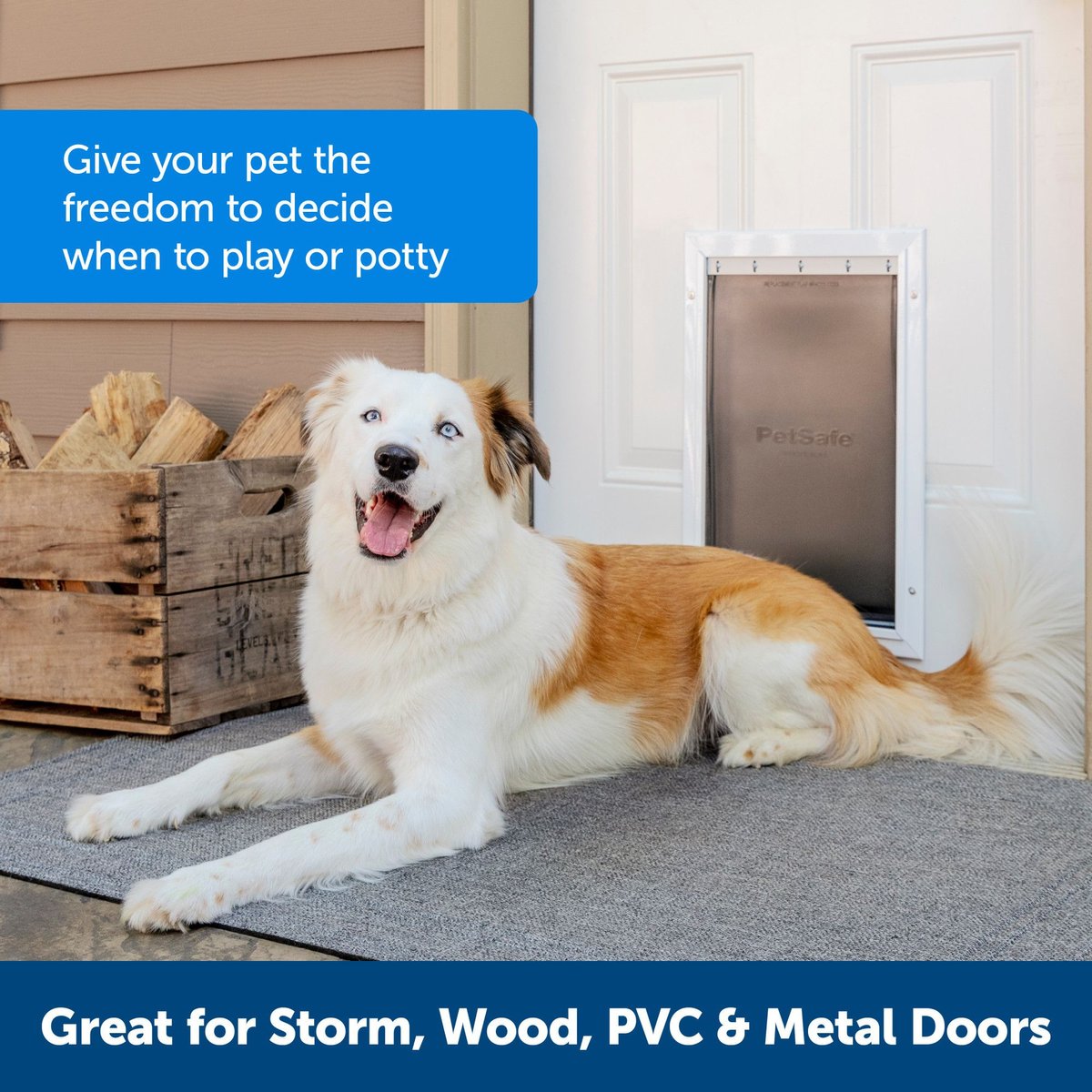 PetSafe Aluminum Extreme Weather Dog and Cat Door