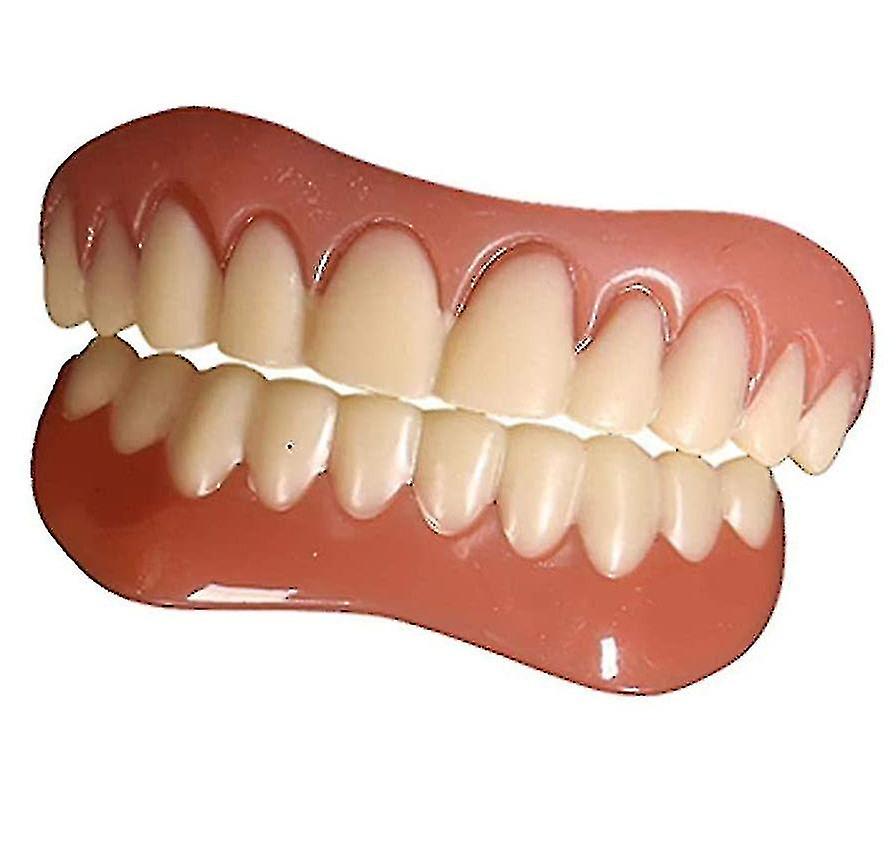 Artificial Teeth Dentures Temporary Quick Dental Prosthesis Top Perfect Smile Veneers， Repair Your T