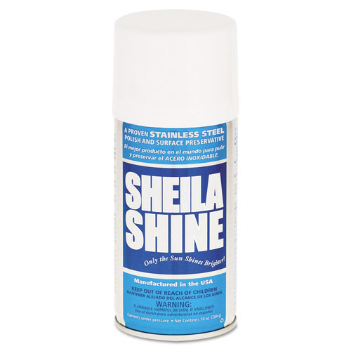 Sheila Shine Stainless Steel Cleaner and Polish | 10oz Aerosol | SHE1