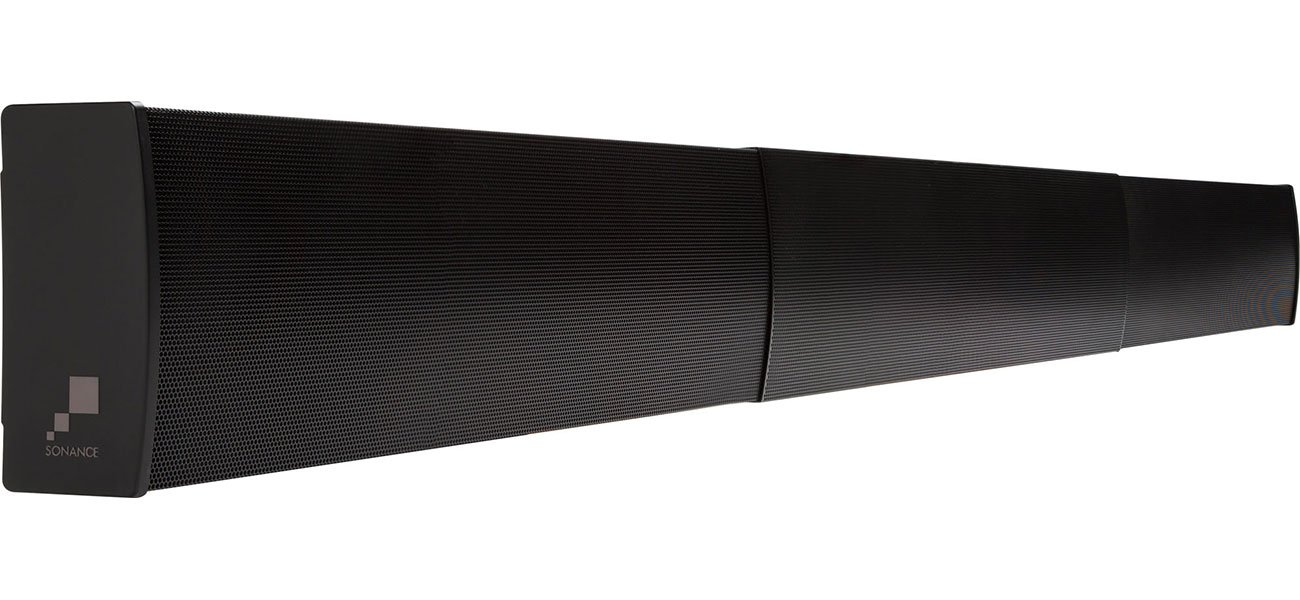 Sonance Adjustable-Width Black Sound Bar Speaker