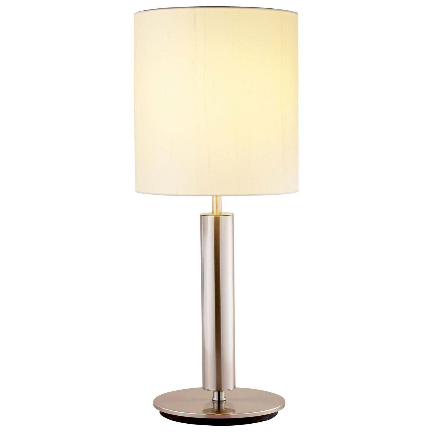 Adesso Hollywood Table Lamp Brushed Steel  Crowdfused