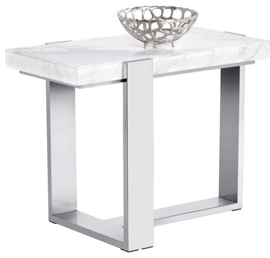 Sunpan Ikon Tribecca End Table   Contemporary   Side Tables And End Tables   by Unlimited Furniture Group  Houzz