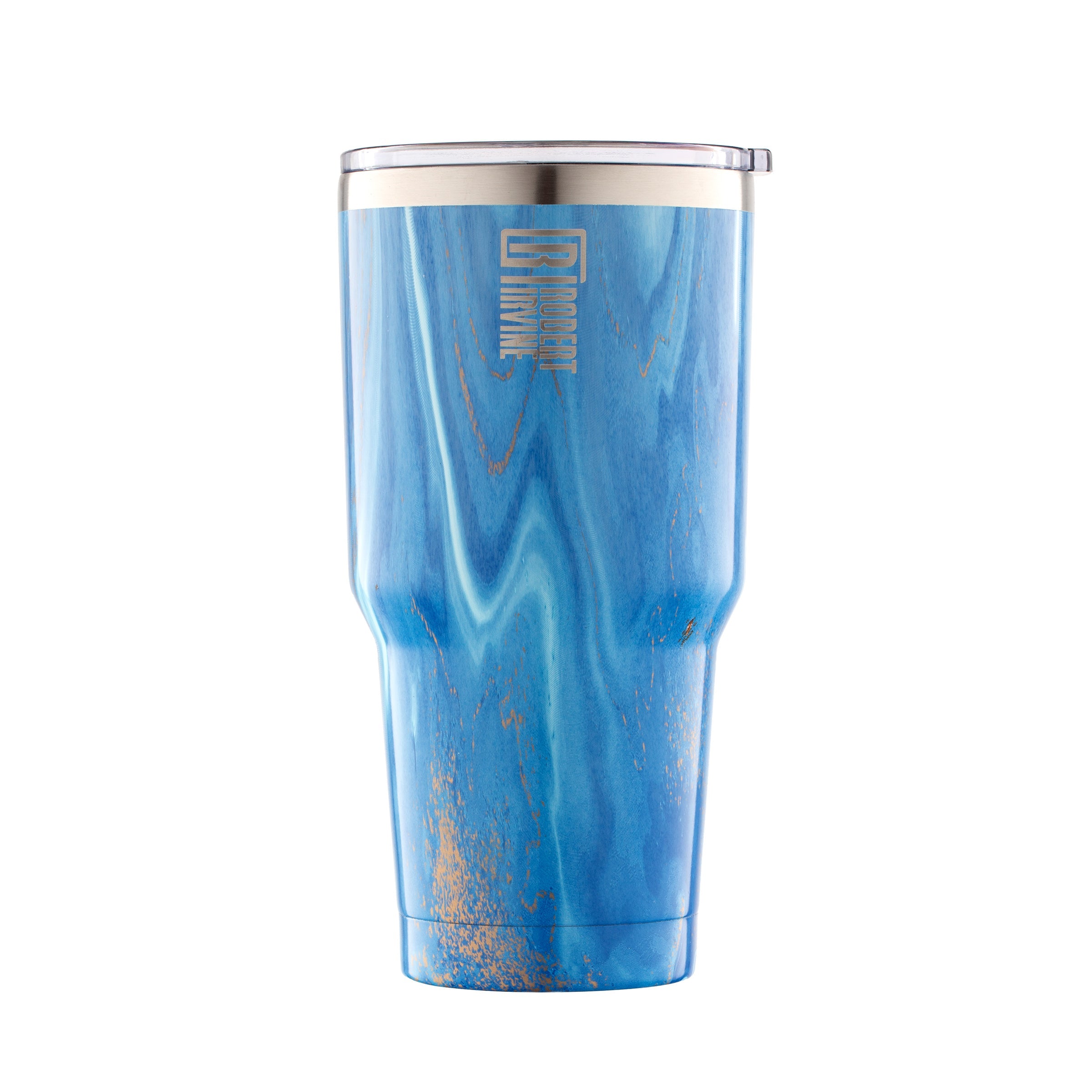 Robert Irvine 30 Oz Blue Geode All-Purpose Tumbler