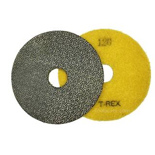 T-REX 3 in. 120-Grit Electroplated Diamond Polishing Pads TEP3120