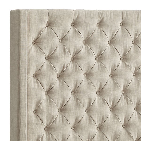 Naples Button-tufted Wingback Headboard only by iNSPIRE Q Artisan - - 19511535