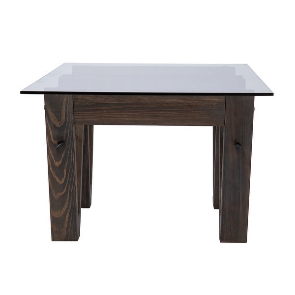 SEI Furniture Garanger Reclaimed Wood Coffee Table