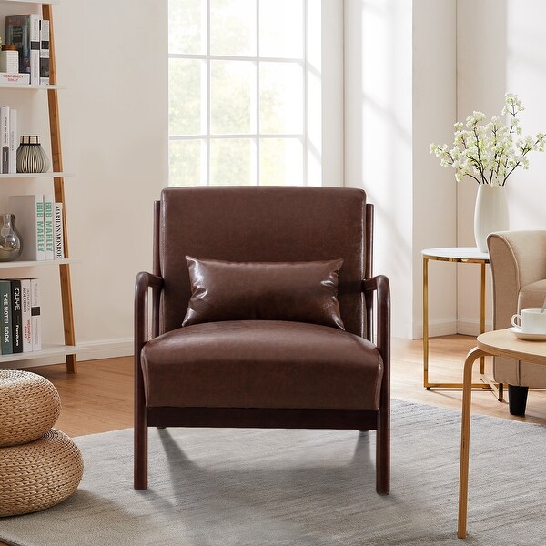 Aston Modern Solid wood Accent Chair