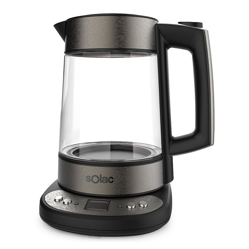 Solac AROA PREMIUM Adjustable Temperature Cordless Glass Kettle