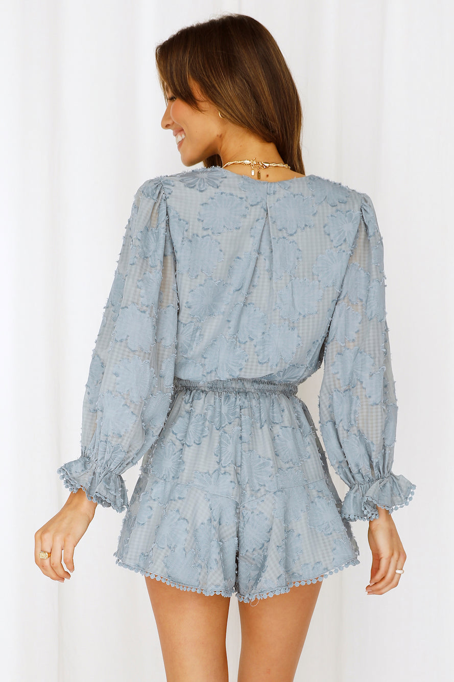 My Milk And Honey Romper Blue