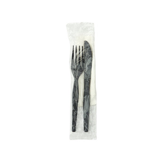 Dixie Heavy Weight Polystyrene Napkin  Knife And F...