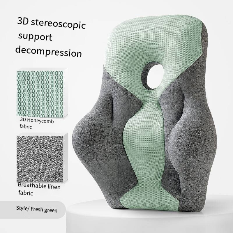 Office lumbar support cushion ergonomic lumbar support   N/A