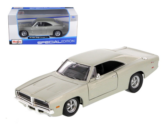 Maisto 1969 Dodge Charger R/T Hemi Blue 1/25 Dieca...