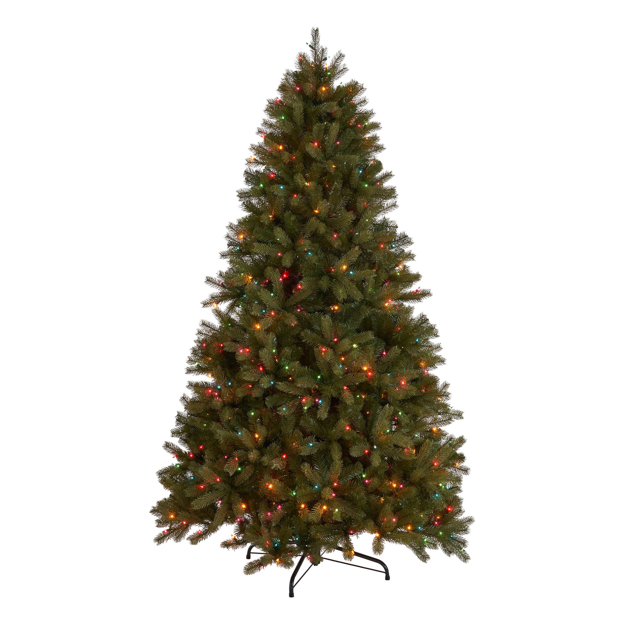 9-foot Mixed Spruce Hinged Artificial Christmas Tree