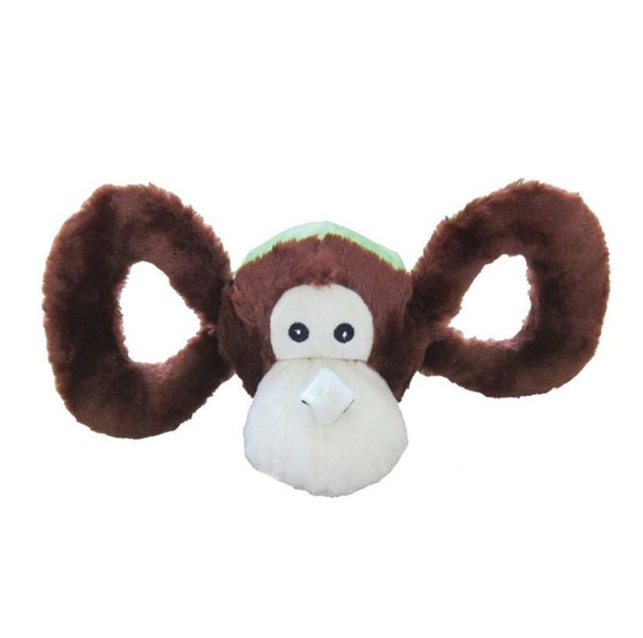 Jolly Pets Tug-a-Mals Monkey Dog Toy