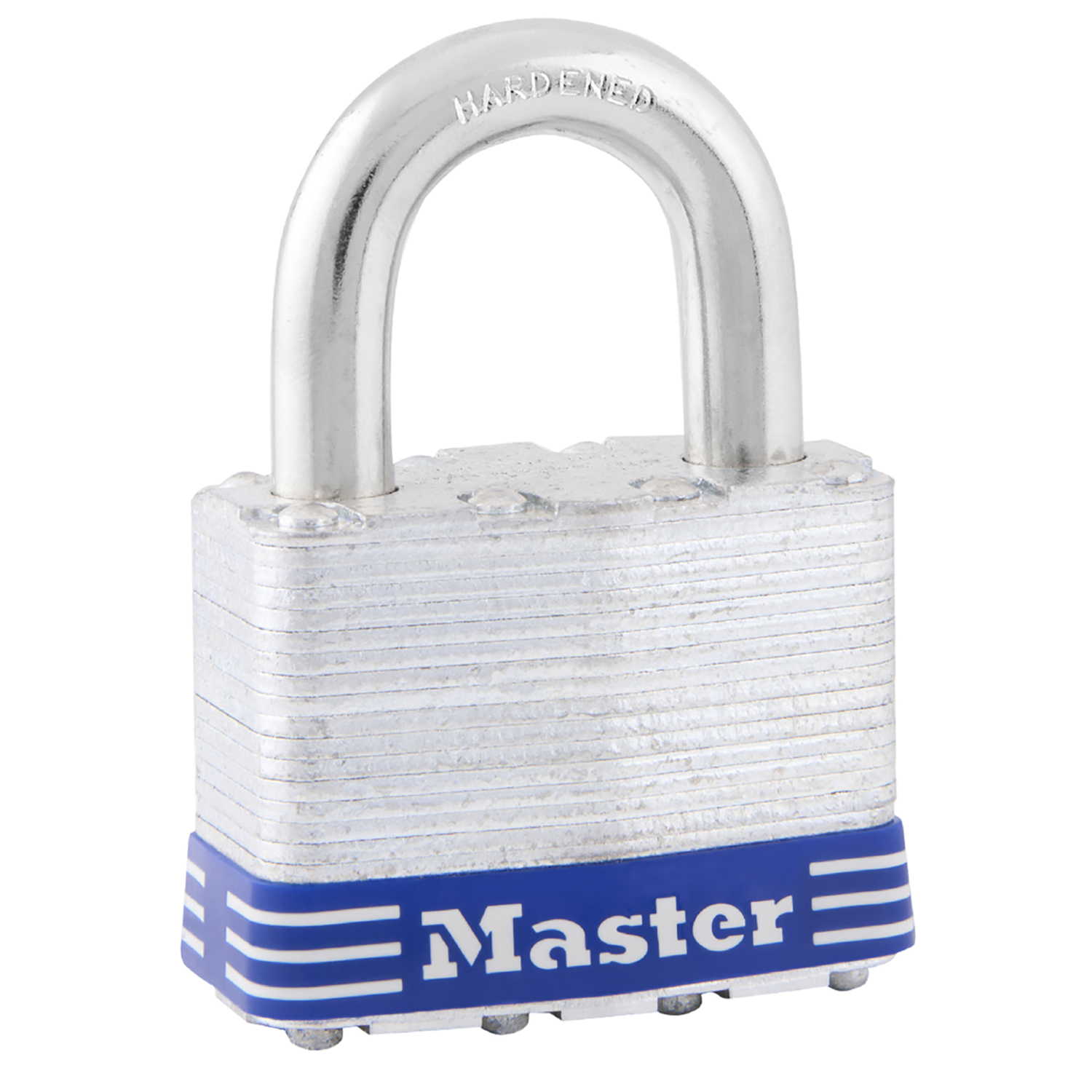 Master Lock 1-1/2 in. H X 2 in. W Laminated Steel 4-Pin Cylinder Padlock