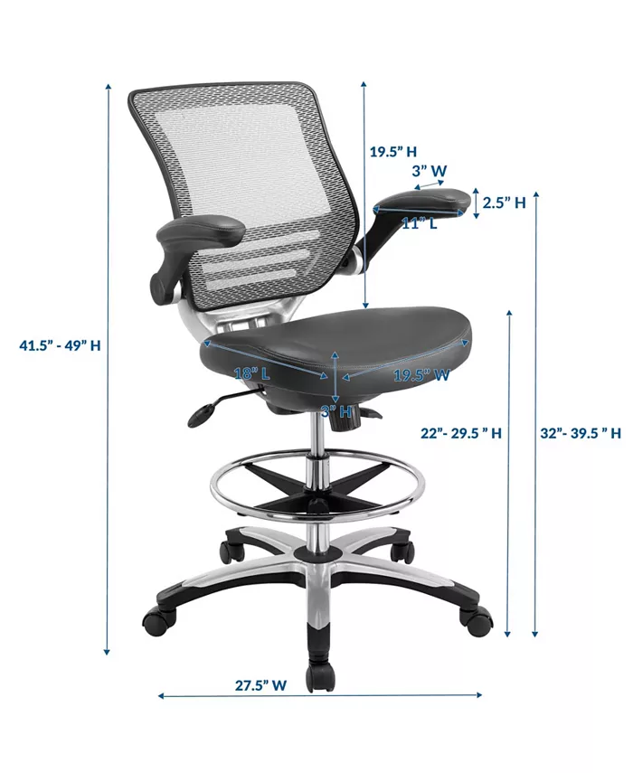 Modway Edge Drafting Chair