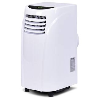 Costway 10000 BTU Portable Air Conditioner and Dehumidifier Function Remote in White with Window Kit EP23049